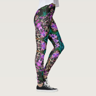 Florales Kaleidoskop Leggings