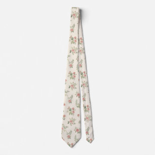 florales mit Blumen gestaltetes Halstuch Krawatte