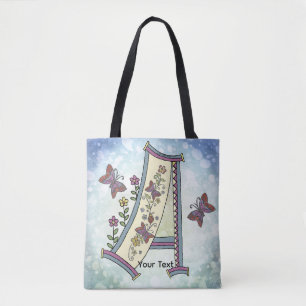 florales Monogramm A