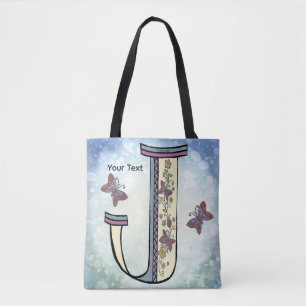florales Monogramm J