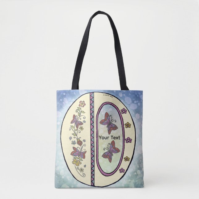florales Monogramm O (Vorderseite)