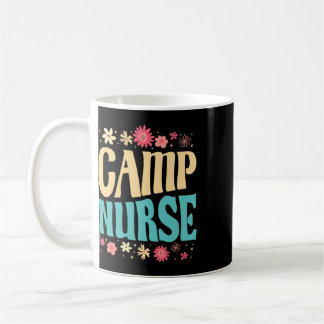 Florales Pflegekraft-Outfit Sommer-Camping Registr Kaffeetasse