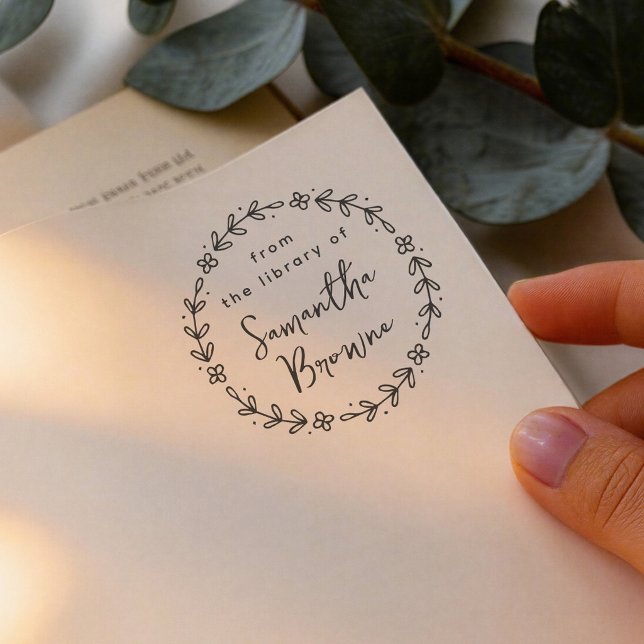Florales Rahmen-Kalligrafie aus der Bibliothek von Gummistempel (Von Creator hochgeladen)