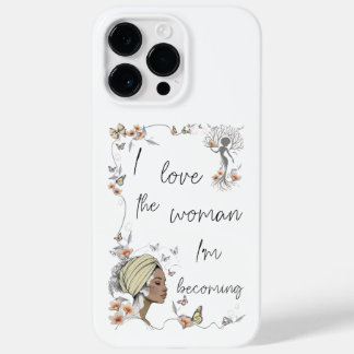 Florales Selbstliebe-Geschenk für Frauen Case-Mate iPhone 14 Pro Max Hülle