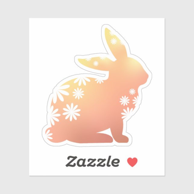 FloralHop Aufkleber (Blatt)