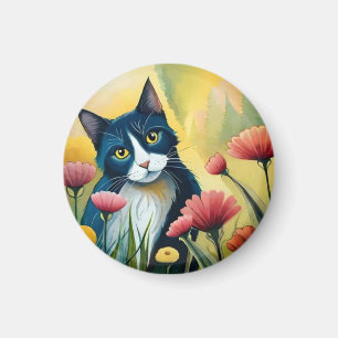 FLoralkatze Magnet