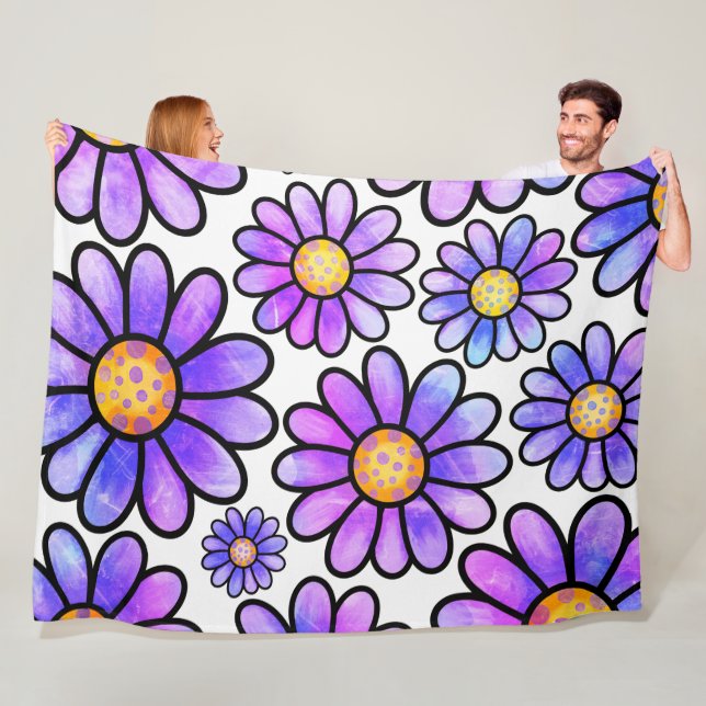 Floralness 60x80 Fleece Blanket (Beispiel)