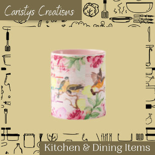 Florals Aquarell Liebe, Hoffnung, Glaube Tasse