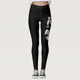 Florals meine Lieblings-Leute nennen mich Tantchen Leggings