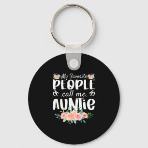 Florals meine Lieblings-Leute nennen mich Tantchen Schlüsselanhänger