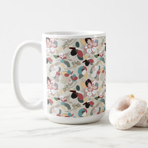 Florals Neutrals Magnolia Kaffeetasse