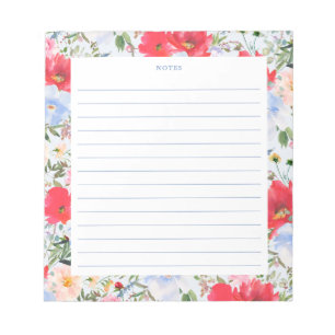 Florals Notizblock