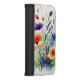 Florals Wildblumen Feminine Trendy iPhone Wallet Hülle (Rechts)