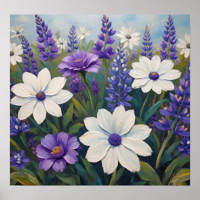 FloralSzenen Poster (Vorne)