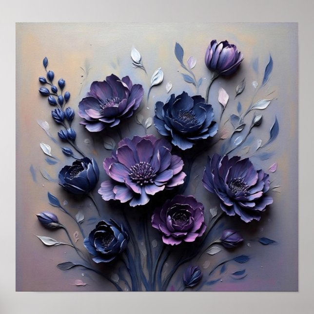 FloralSzenen Poster (Vorne)