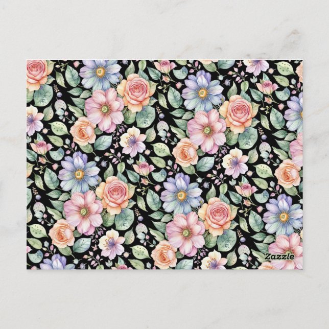 Floralv Postkarte (Rückseite)