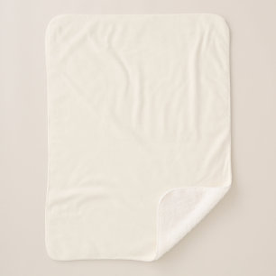 FloralWhite Sherpadecke