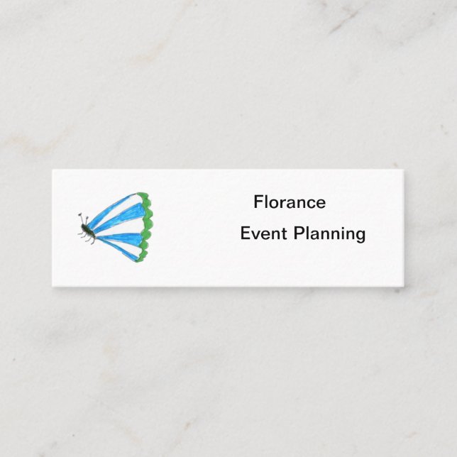 Florance Mini Business Card Visitenkarte (Vorderseite)