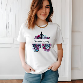 Floraux 'Breathe Easy' T-Shirt