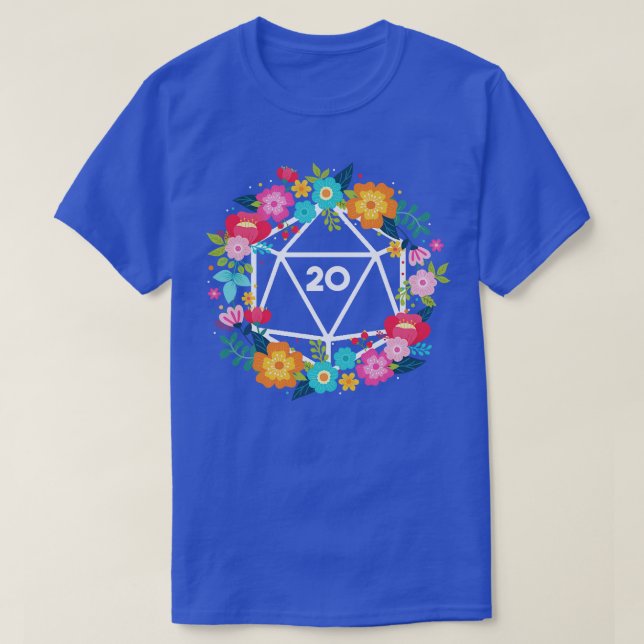 Flordal D20 Dice T-Shirt (Design vorne)