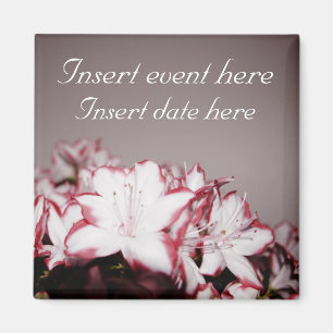 Floreal Speichern Sie das Datumsfenster Magnet