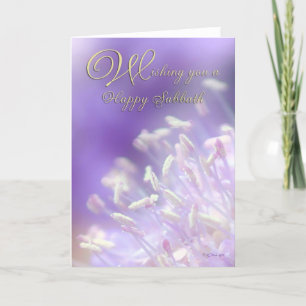 florel Sabbattagesgrußkarte Karte