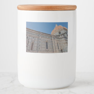 Florence Cathedral Lebensmitteletikett