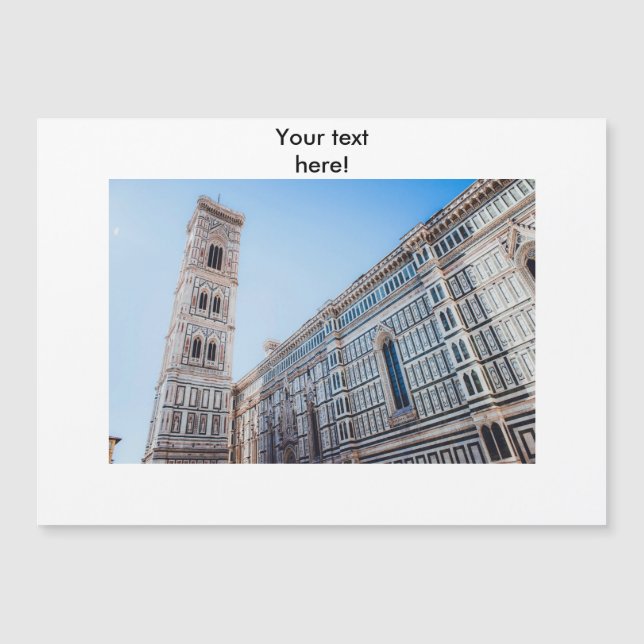 Florence Cathedral Magnetkarte (Vorderseite)
