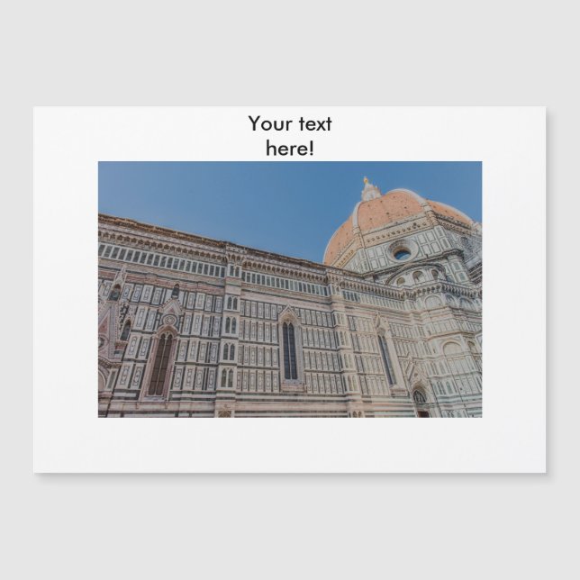 Florence Cathedral Magnetkarte (Vorderseite)