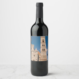 Florence Cathedral Weinetikett