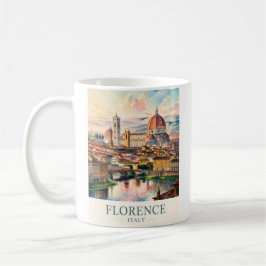 Florence Duomo Cathedral Watercolor Italy Travel Kaffeetasse