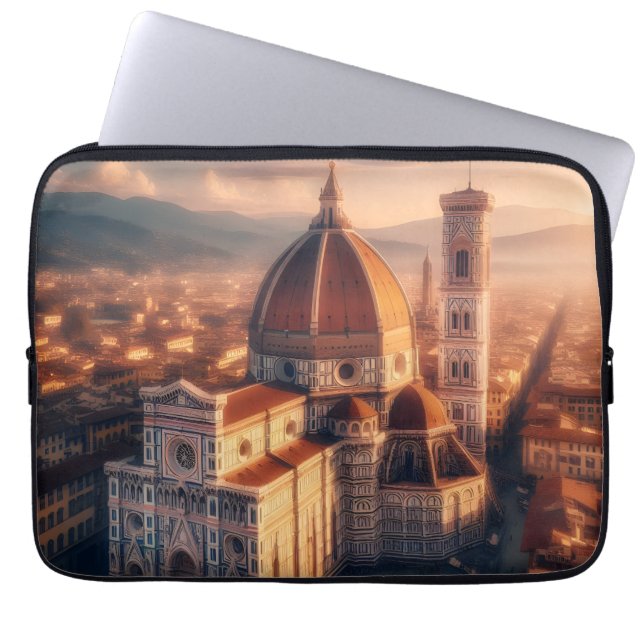 Florence Duomo Santa Maria del Fiore Italien Laptopschutzhülle (Vorderseite)
