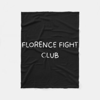Florence Fight Club Thema Mixed Martial Arts und B Fleecedecke