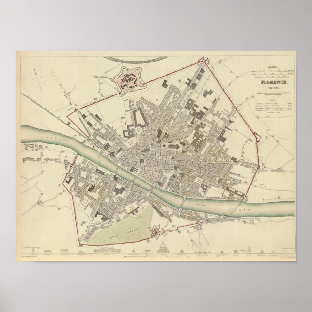 Florence Firenze Poster (Vorne)