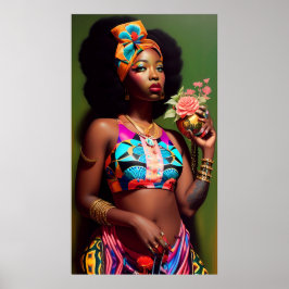 Florence Flower - Ken Gage Art Poster