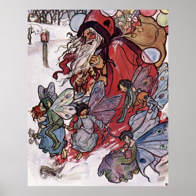 Florence Harrison - Through Elfin Song Poster (Vorne)