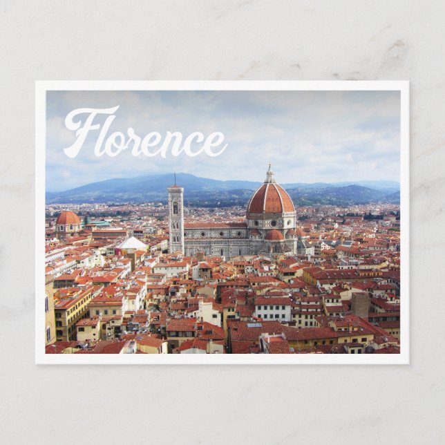 Florence Italy Postcard Postkarte (Vorderseite)