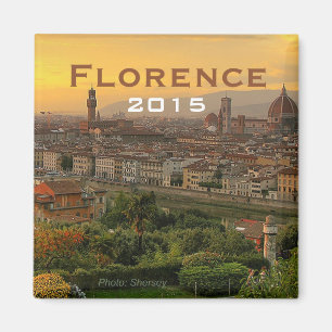 Florence Italy Souvenir Kühlschrankmagnet Change Y Magnet