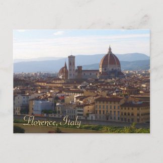 Florence Italy Travel Keepake Geschenk Postkarte