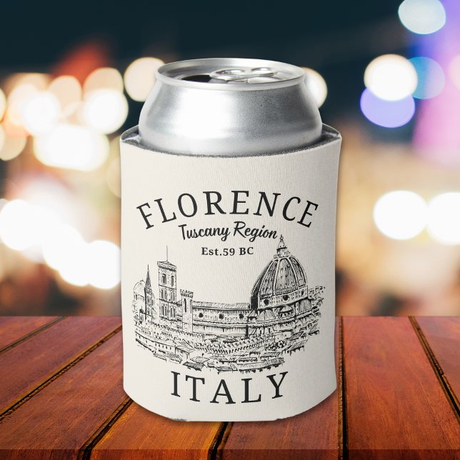Florence Italy Tuscany Region Vintage Landscape Dosenkühler (Von Creator hochgeladen)