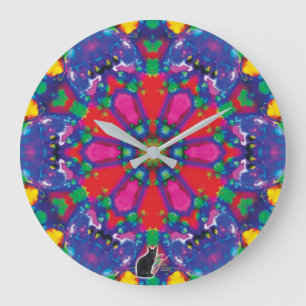 Florence Kaleidoscope Große Wanduhr