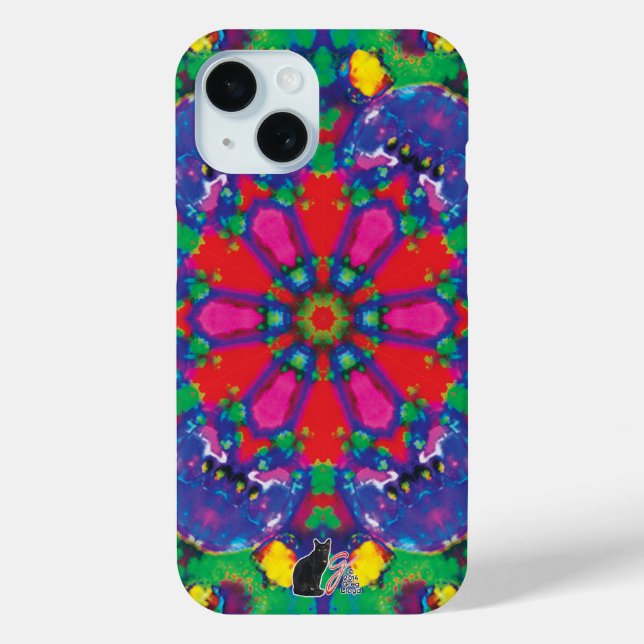 Florence Kaleidoscope iPhone Case (Rückseite)