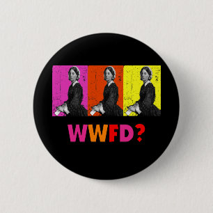 Florence Nightengale Geschenke "WWFD?" Button