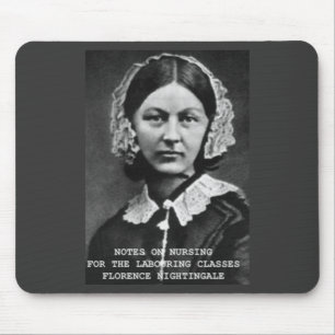 Florence Nightingale-Anmerkungen über Mousepad