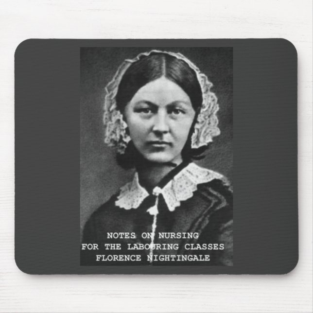 Florence Nightingale-Anmerkungen über Mousepad (Vorne)
