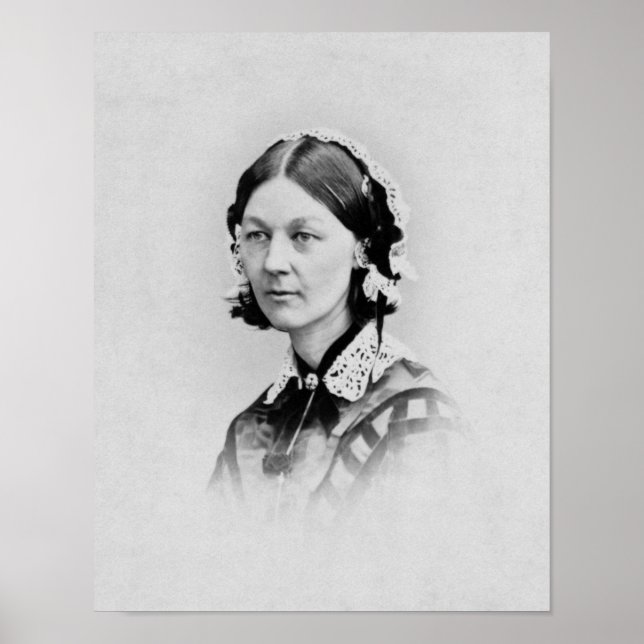 Florence Nightingale - Founder Of Modern Nursing Poster (Vorne)