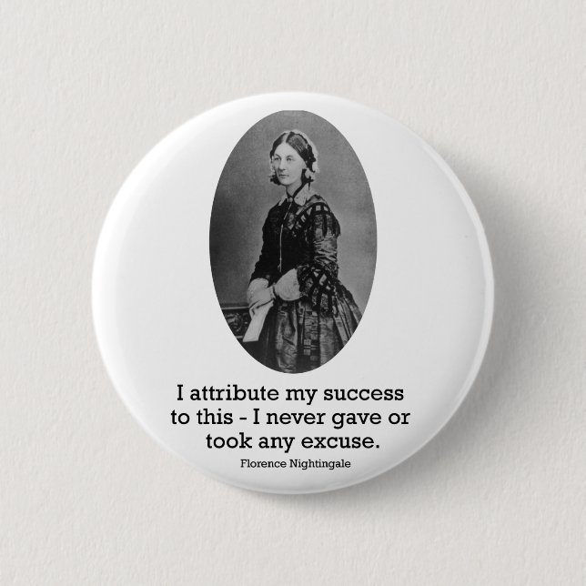 Florence Nightingale-Knopf Button (Vorderseite)