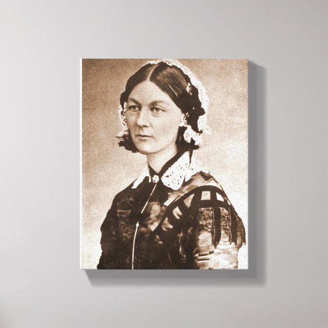Florence Nightingale Nurse Leinwanddruck (Vorderseite)