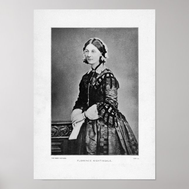 Florence Nightingale Portrait Poster (Vorne)