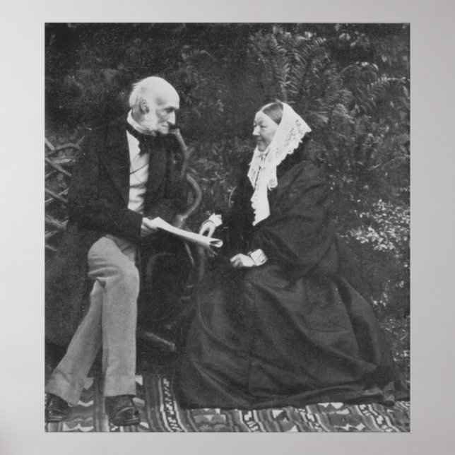Florence Nightingale und Sir Harry Verney Poster (Vorne)